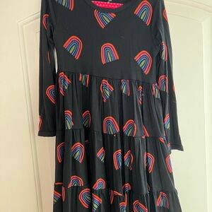 Kyte baby rainbow tiered clementine dress